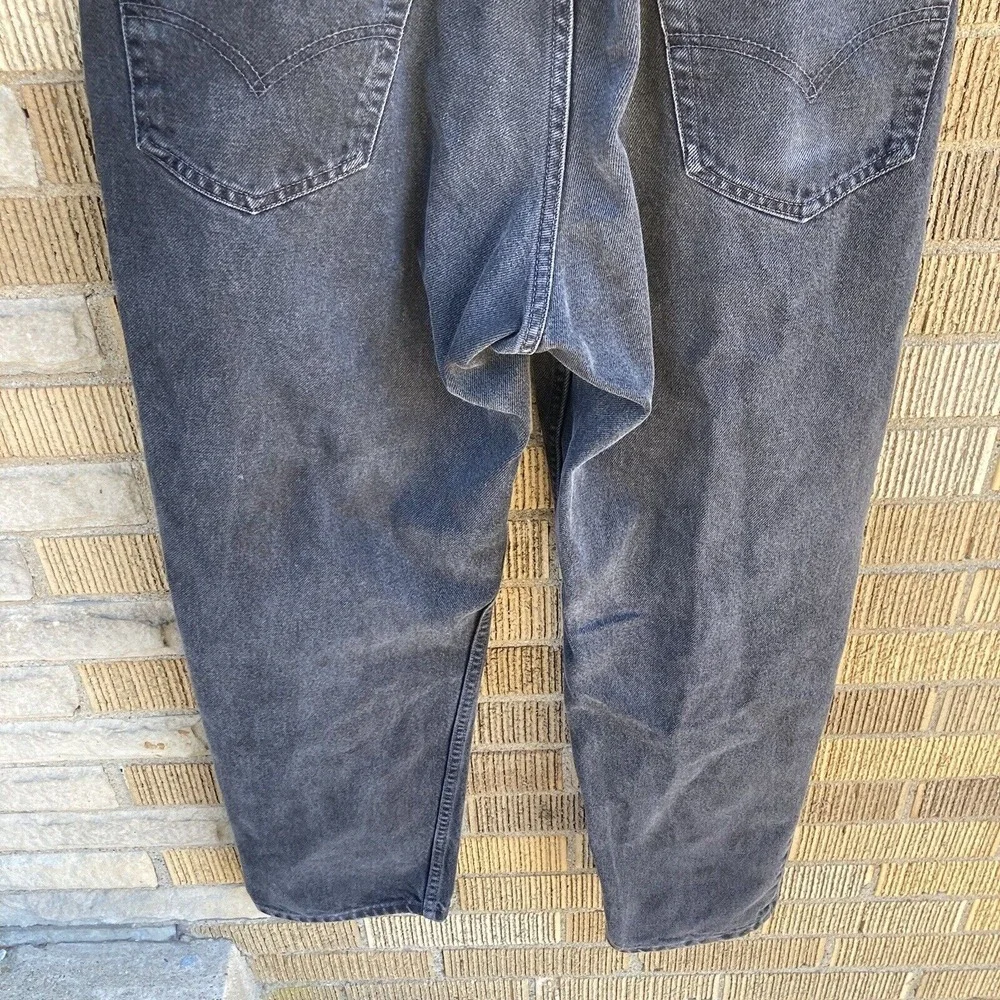 Levis 550‎ Jeans Mens 34x30 (Measured 32x28.5) Black Relaxed Fit Vintage Y2K